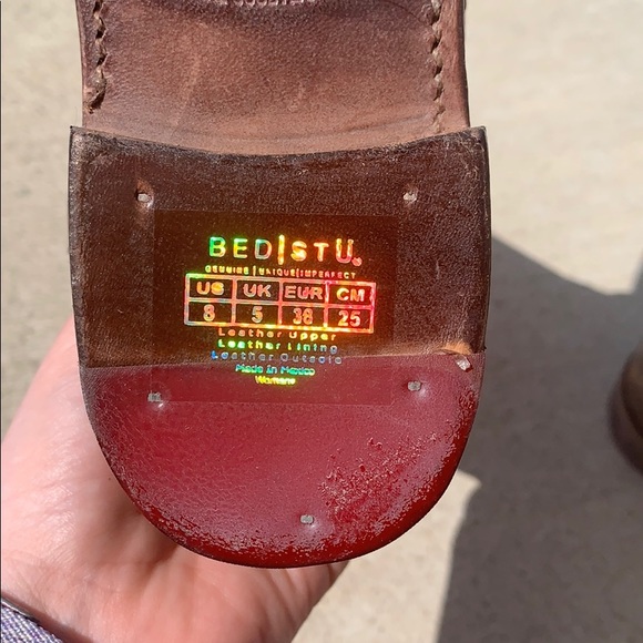 Bed Stu Yellowstone boots size 8
